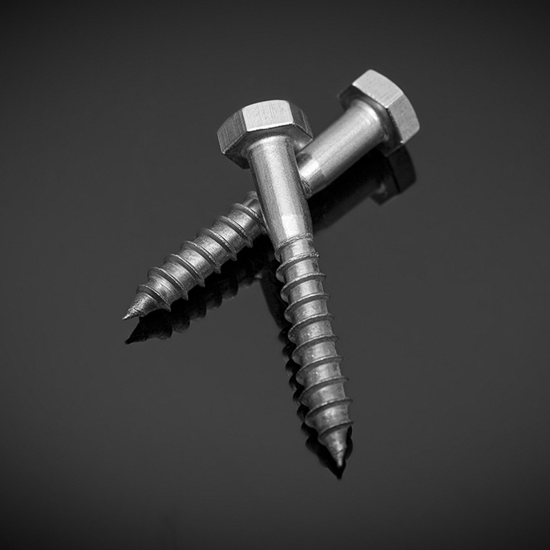 DIN571 Šrouby do dřeva se šestihrannou hlavou z nerezové oceli DIN571 Šrouby do dřeva se šestihrannou hlavou z nerezové oceli
