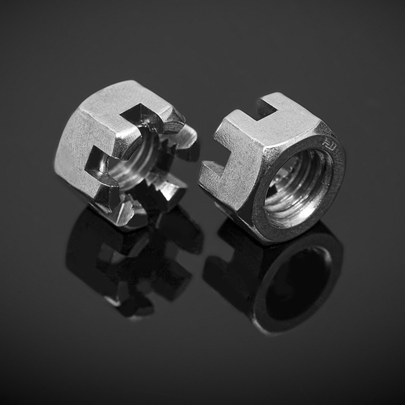 DIN 439 Nerezová ocel Zkosené šestihranné tenké matice